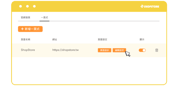 還可以進行 SEO 相關設定