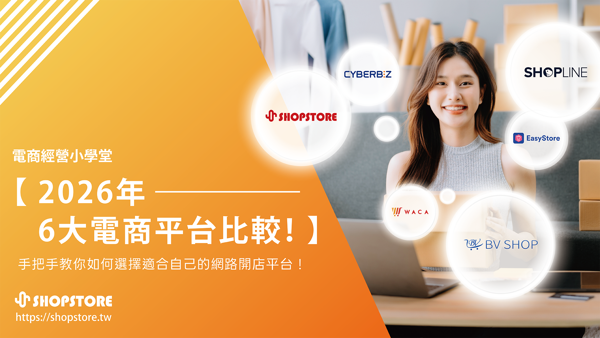 電商平台是什麼？2026年6大電商平台比較！手把手教你如何選擇適合自己的網路開店平台！